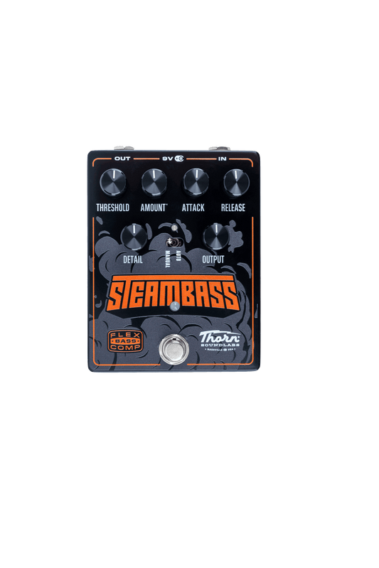 STEAMBASS Effects Pedal - Flex BASS Comp