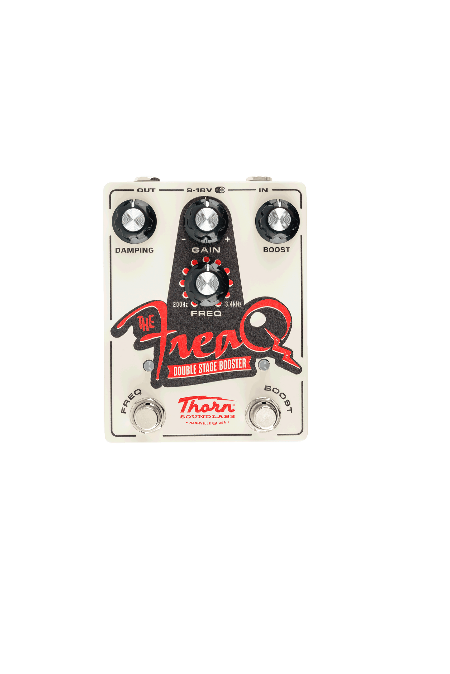 THE FREAQ Effects Pedal - Double Stage Booster