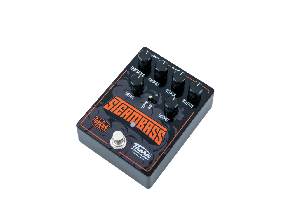 STEAMBASS Effects Pedal - Flex BASS Comp