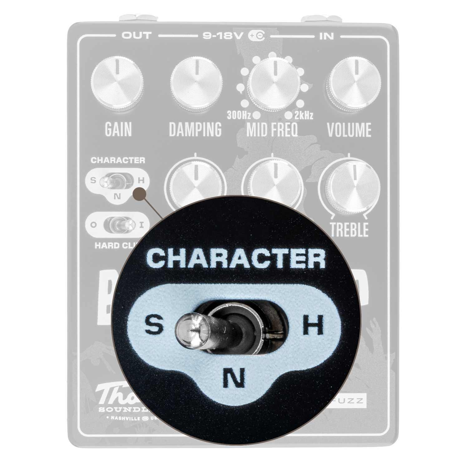 swamp lord pedal BLACK SWAMP