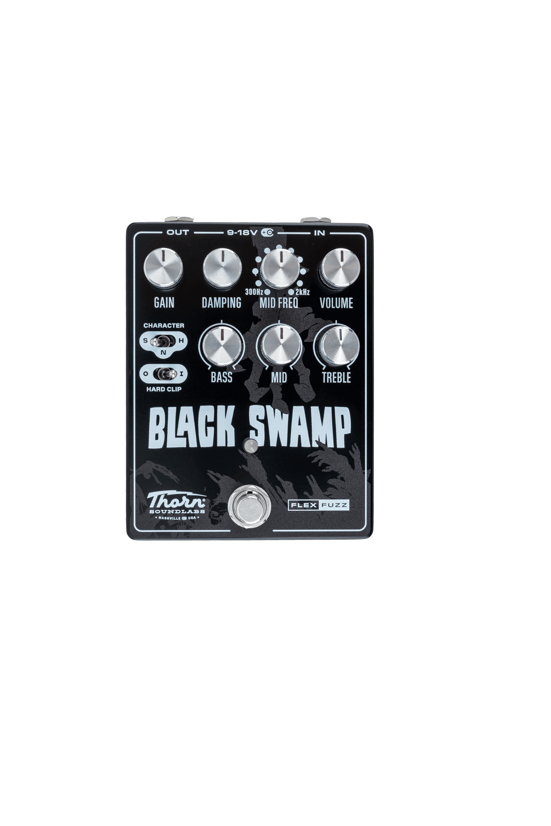 BLACK SWAMP Effects Pedal - Flex Fuzz – W-Music Distribution USA