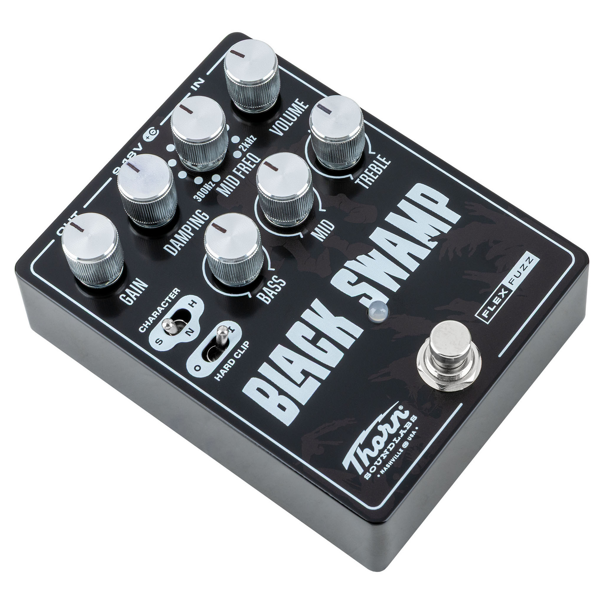 BLACK SWAMP Effects Pedal - Flex Fuzz – W-Music Distribution USA