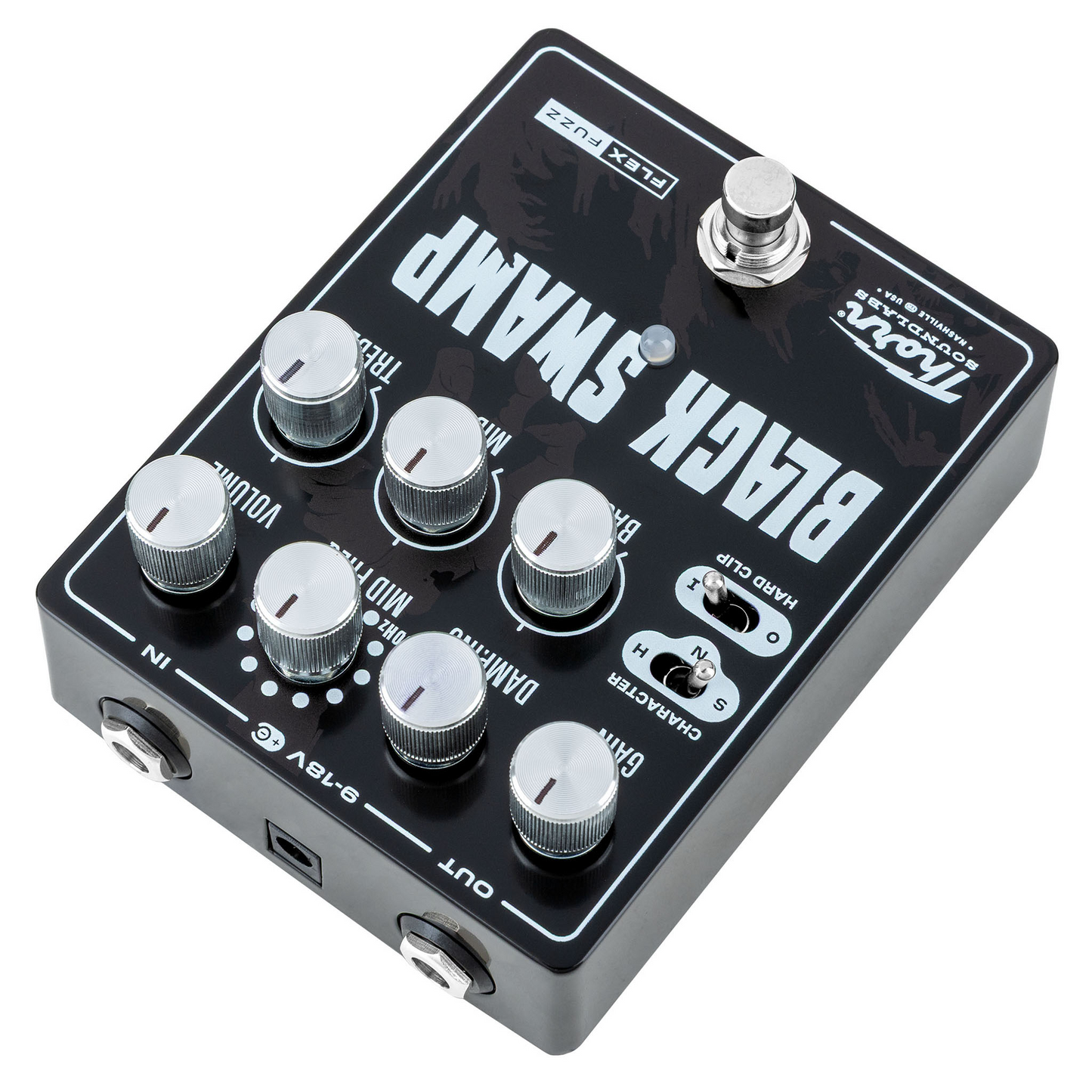 BLACK SWAMP Effects Pedal - Flex Fuzz – W-Music Distribution USA