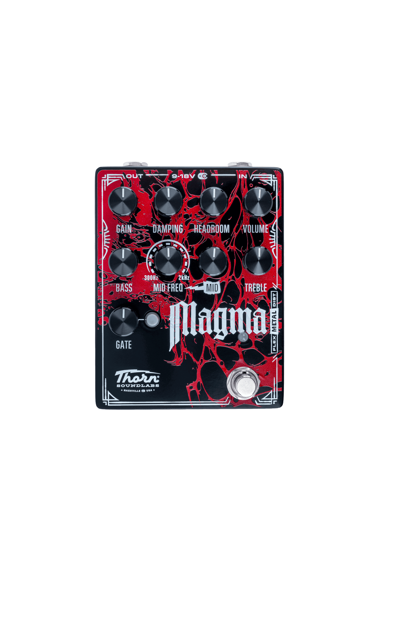 MAGMA Effects Pedal - Flex Metal Dist