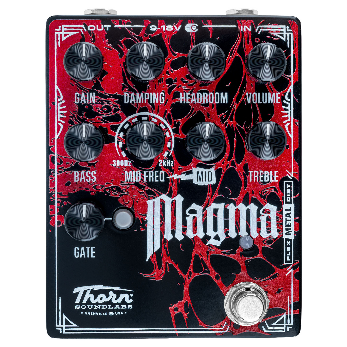 MAGMA Effects Pedal - Flex Metal Dist