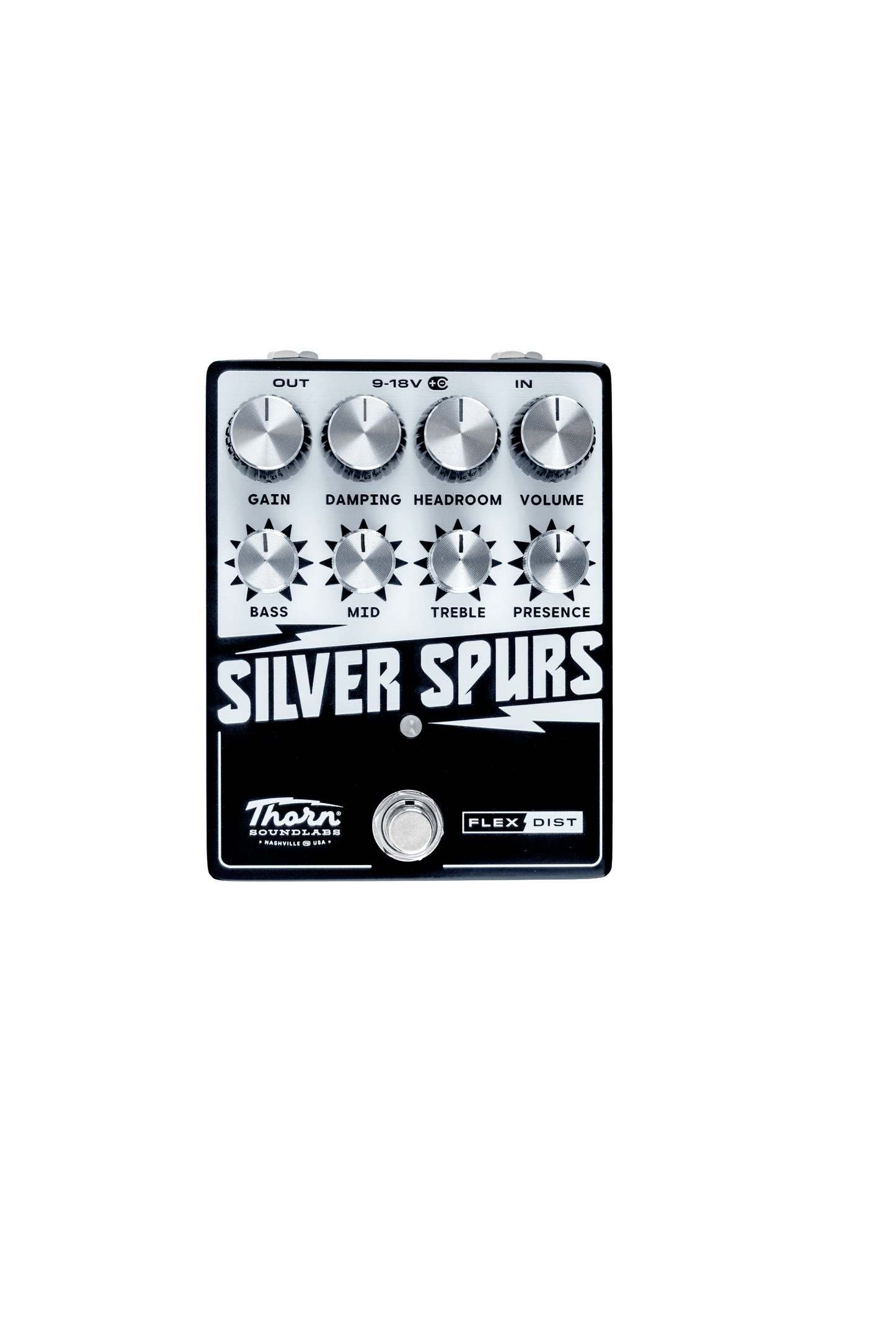 SILVER SPURS Effects Pedal - Flex Dist