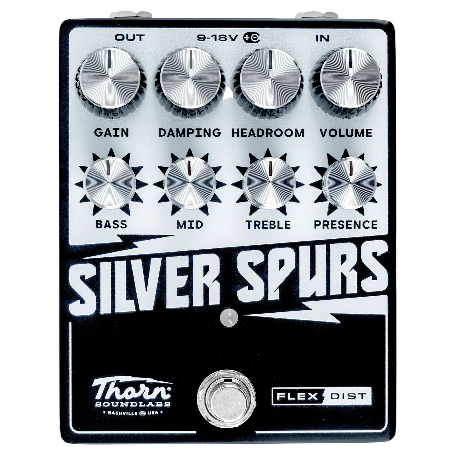 SILVER SPURS Effects Pedal - Flex Dist