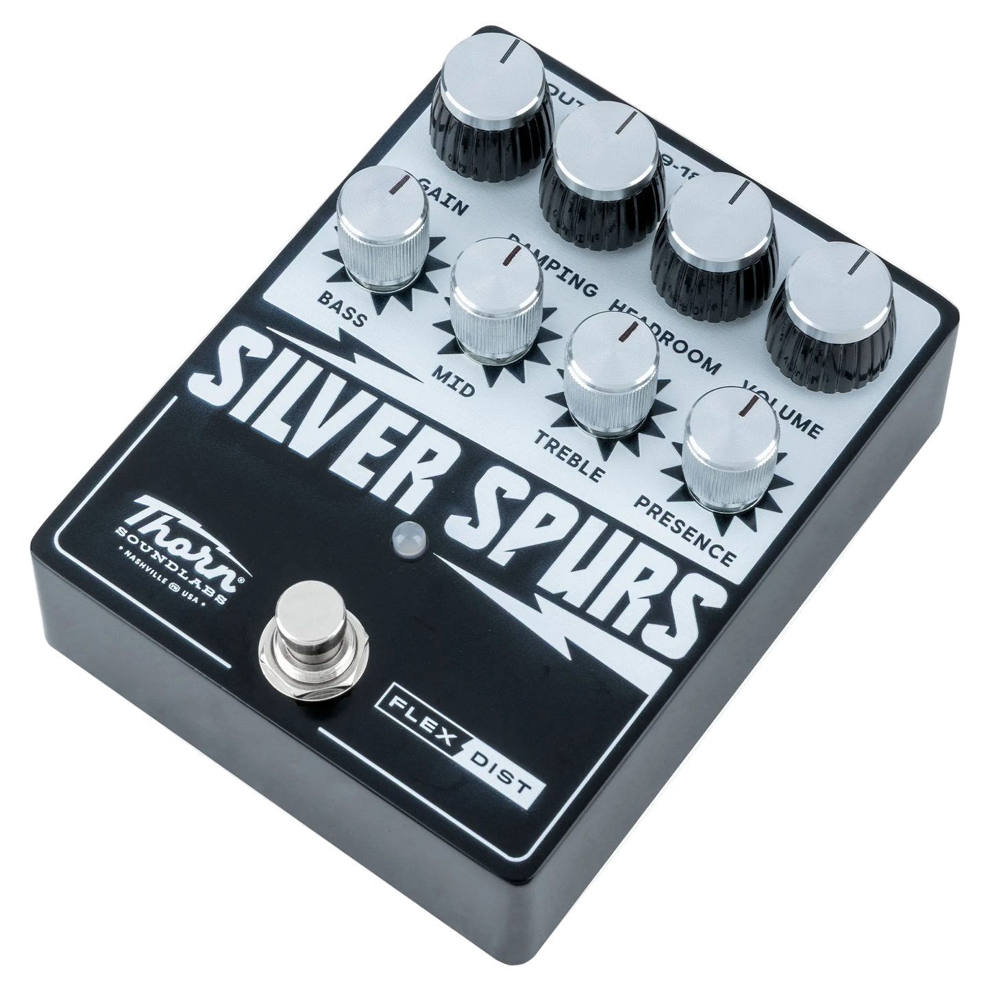 SILVER SPURS Effects Pedal - Flex Dist