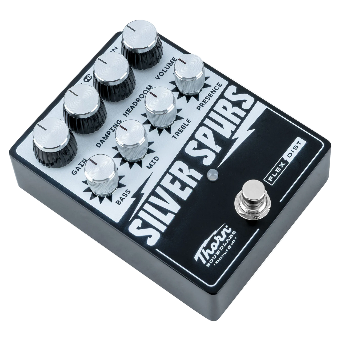 SILVER SPURS Effects Pedal - Flex Dist