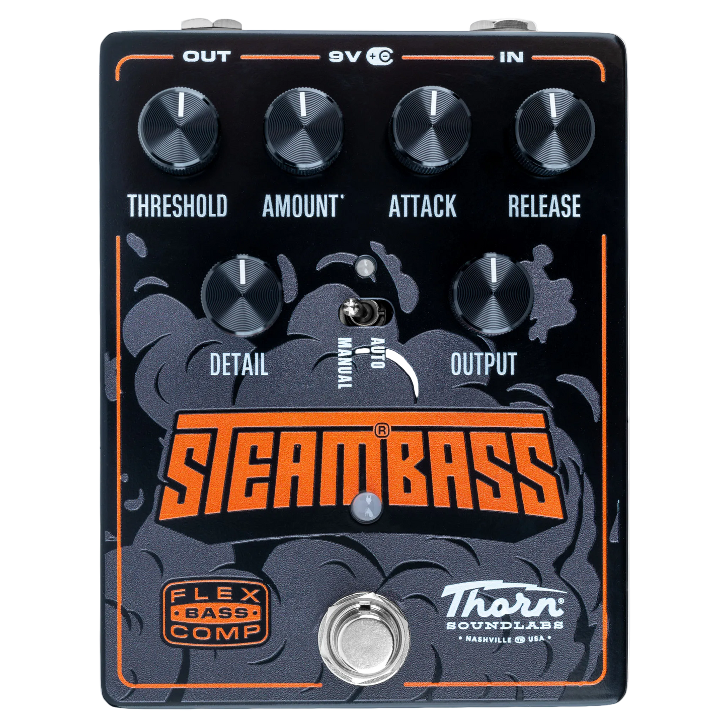 STEAM®BASS Effects Pedal - Flex BASS Comp