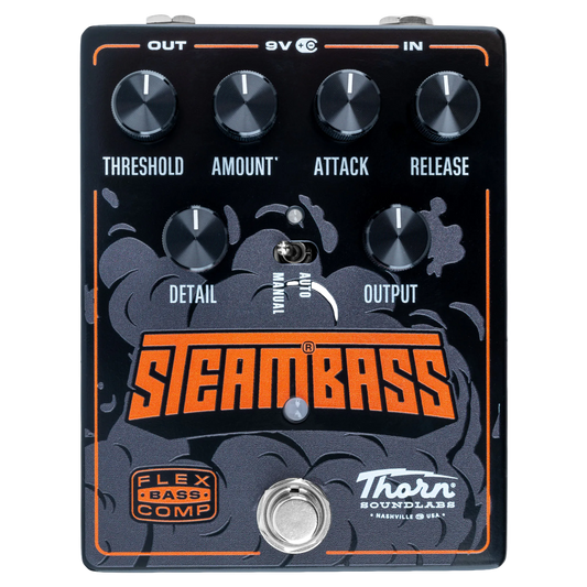 STEAM®BASS Effects Pedal - Flex BASS Comp