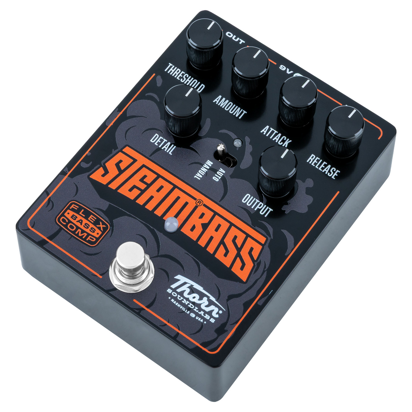STEAM®BASS Effects Pedal - Flex BASS Comp