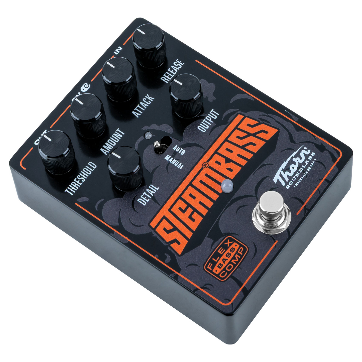 STEAM®BASS Effects Pedal - Flex BASS Comp