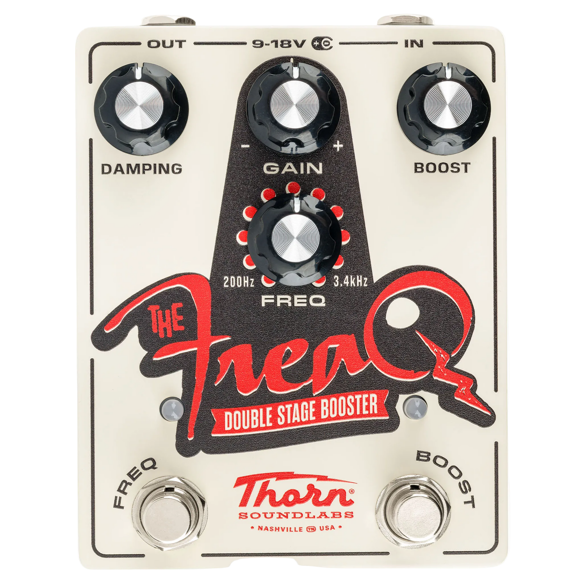 THE FREAQ® Effects Pedal - Double Stage Booster – W-Music